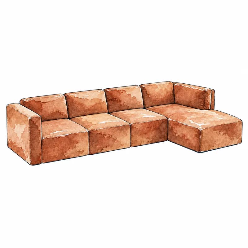 Ocaso · acuarela · Relieve